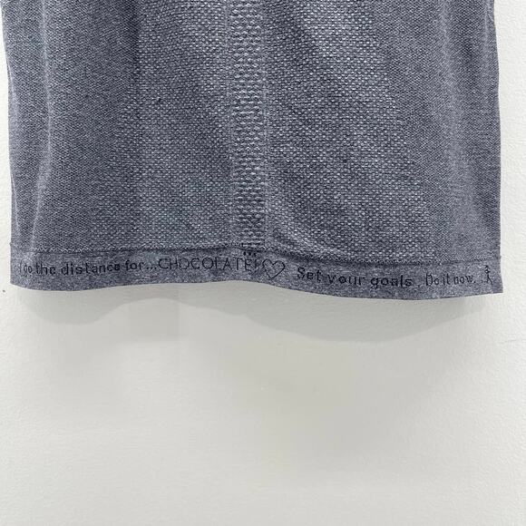 Lululemon Run Swiftly Tech Short Sleeve Tee Womens 8 Inkwell / Black - Picture 8 of 8